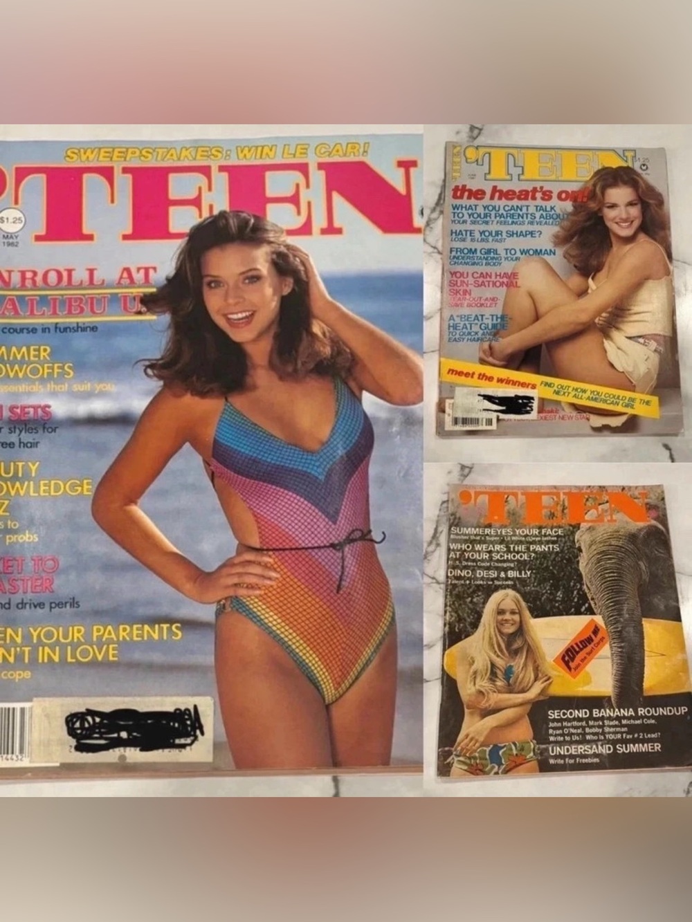 3 issues of TEEN magazine